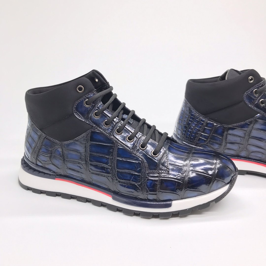 Men’s Classic Crocodile Fashion Sneaker BMBAS120146 image 7