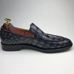 Men’s Loafers Crocodile Formal Classic Dress Shoes BMGAS12065 image 2