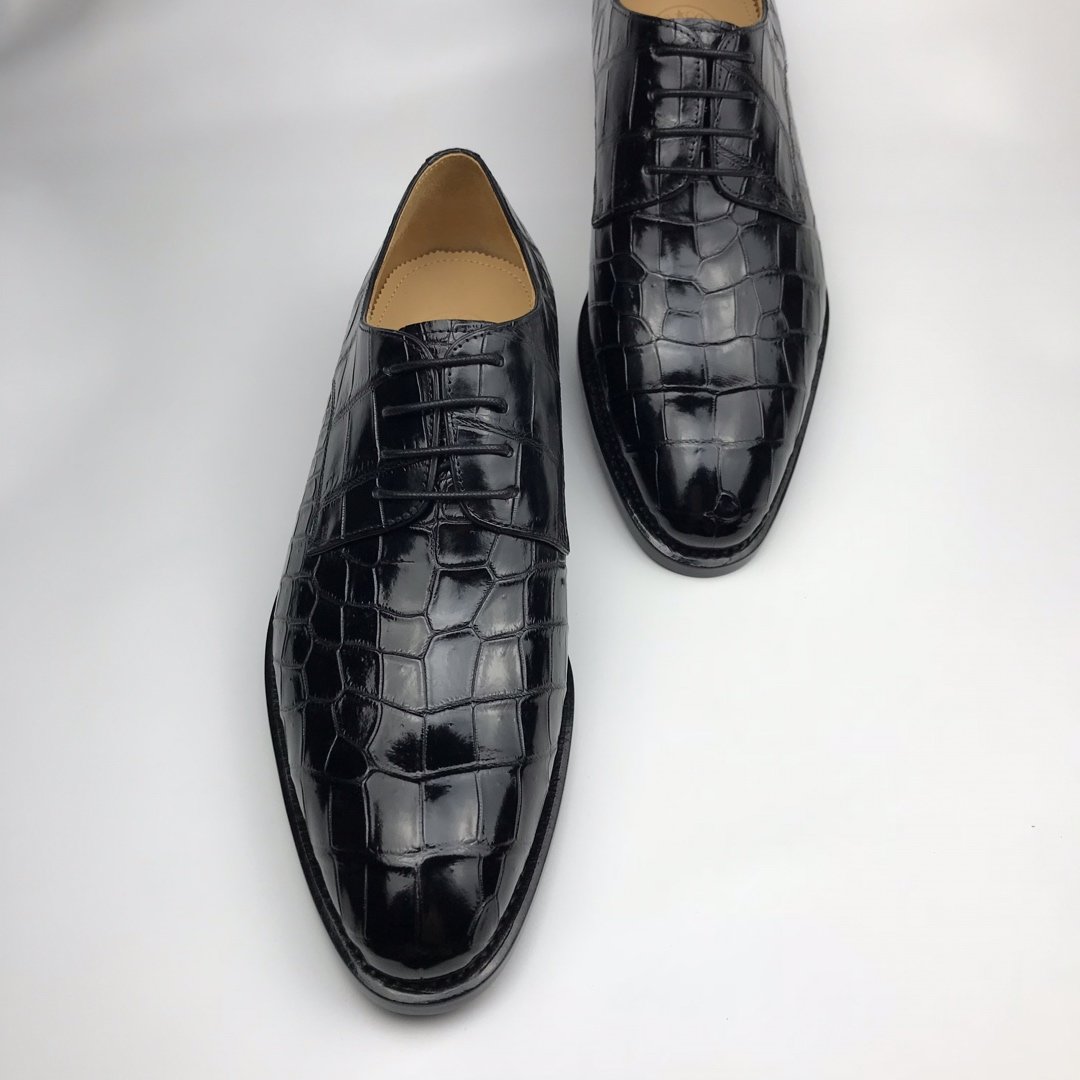 Men’s Crocodile Derby Lightweight Shoes BMBAS120158 image 8