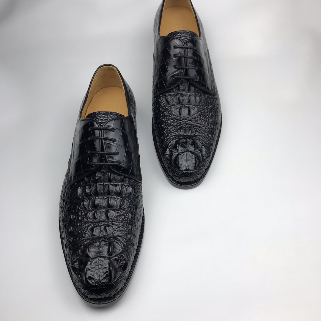 Men’s Dress Crocodile Print Fashion Shoe BMBAS120160 image 9
