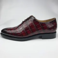 Oxford Crocodile Dress Shoes Comfortable Classic Design BMBAS120164 image 9