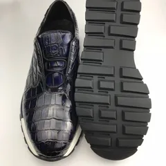 Crocodile Genuine Leather Derby Handmade Shoes BMBAS120167 image 9