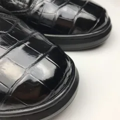Men’s Crocodile Casual Breathable Flat Shoes BMBAS120181 image 9