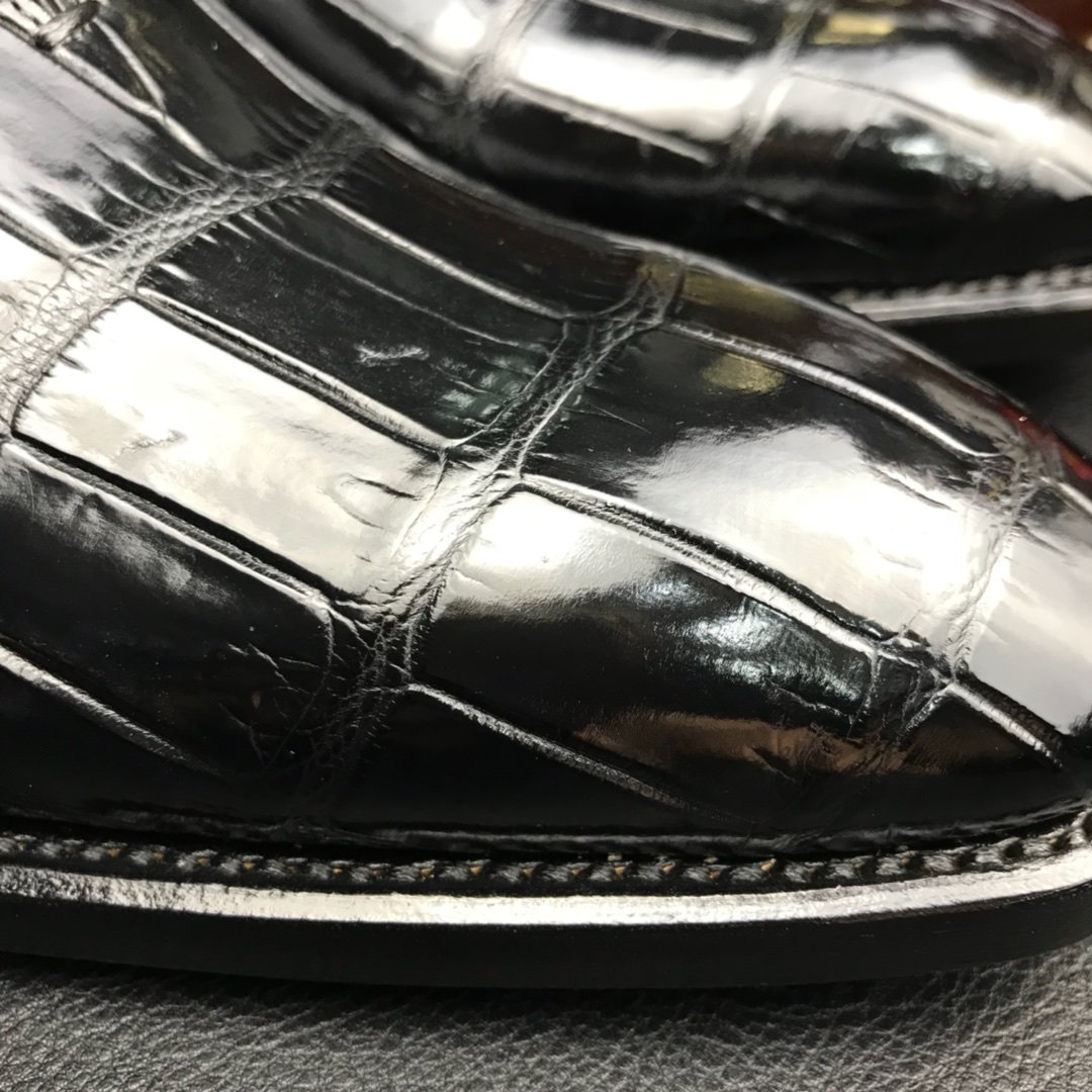 Crocodile Oxford Dress Shoes Men’s Formal Classic Design BMBAS120190 image 9