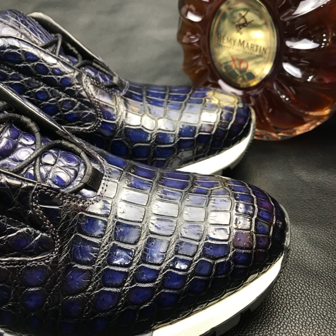 Casual Shoes Summer Sneakers Crocodile Breathable Shoes BMBAS120203 image 8