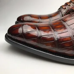 Men’s Genuine Authentic Crocodile Derby BMBAS12083 image 2