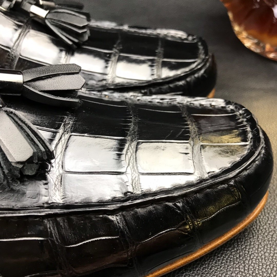 Decorated Penny Loafers Low Heels Daily Shoe BMBAS12091 image 9
