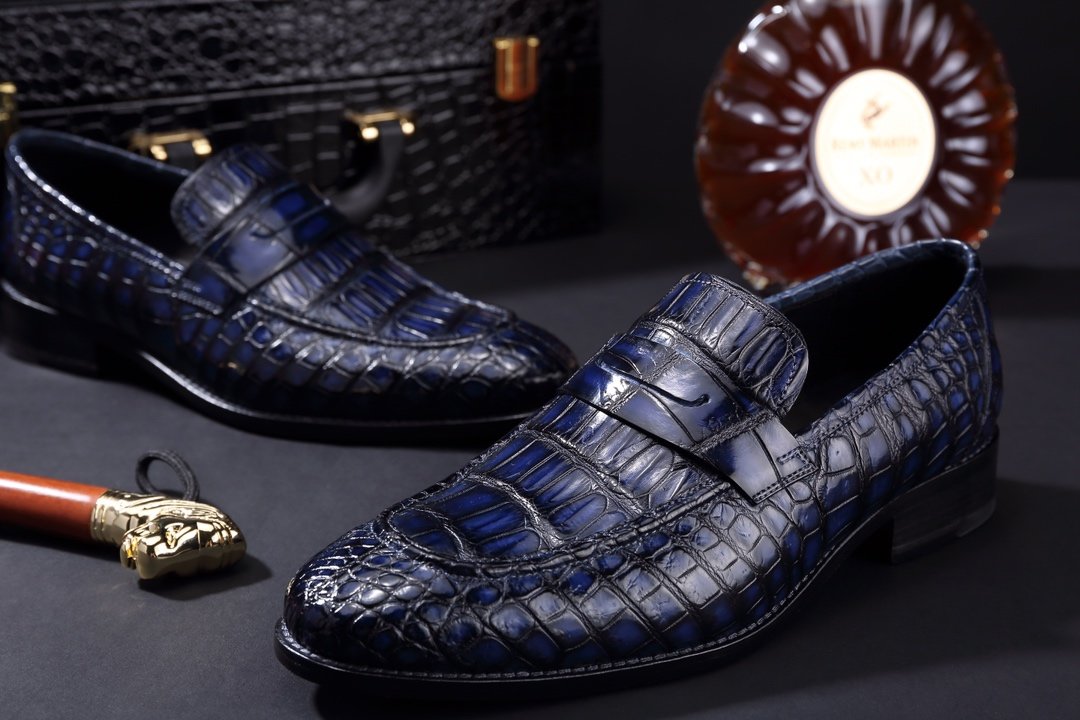 Crocodile Men’s Moccasin Casual Driving Shoes BMBAS120101 image 8