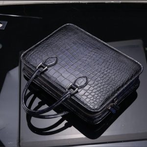 Crocodile Leather Handbag Briefcase