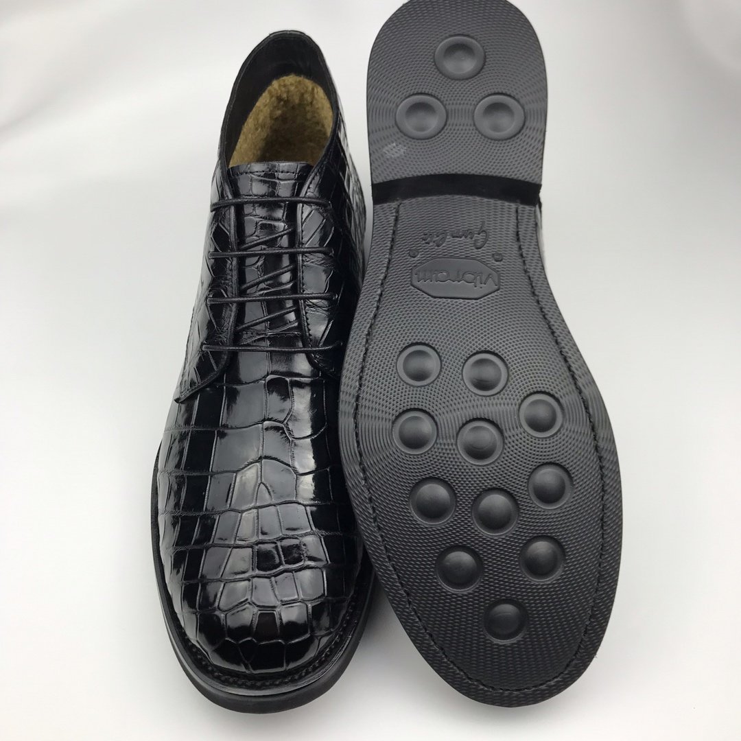 Mens Exotic Print Lace Up Shoes BMBAS120130