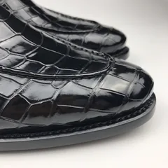 Men’s Slip-On Crocodile Driving Style Loafer BMBAS120131 image 2