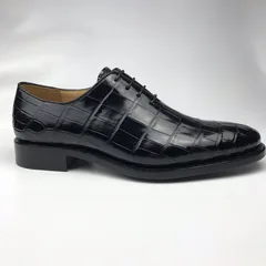 Scale-Patterned Lace-Up Oxford Shoes BMBAS120133 image 9