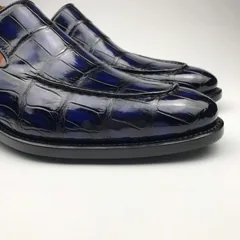 Mens Crocodile Slip-On Dress Loafer BMBAS12063 image 9