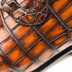 Handmade Chinese Shoes Crocodile Oxford BMBAS120144 image 9