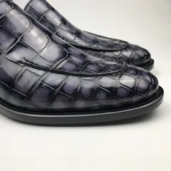 Men’s Loafers Crocodile Formal Classic Dress Shoes BMGAS12065 image 3