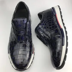 Crocodile Genuine Leather Derby Handmade Shoes BMBAS120167 image 2