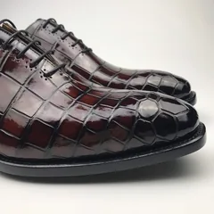 Smooth Scale-Patterned Oxford Shoes BMBAS12066 image 2