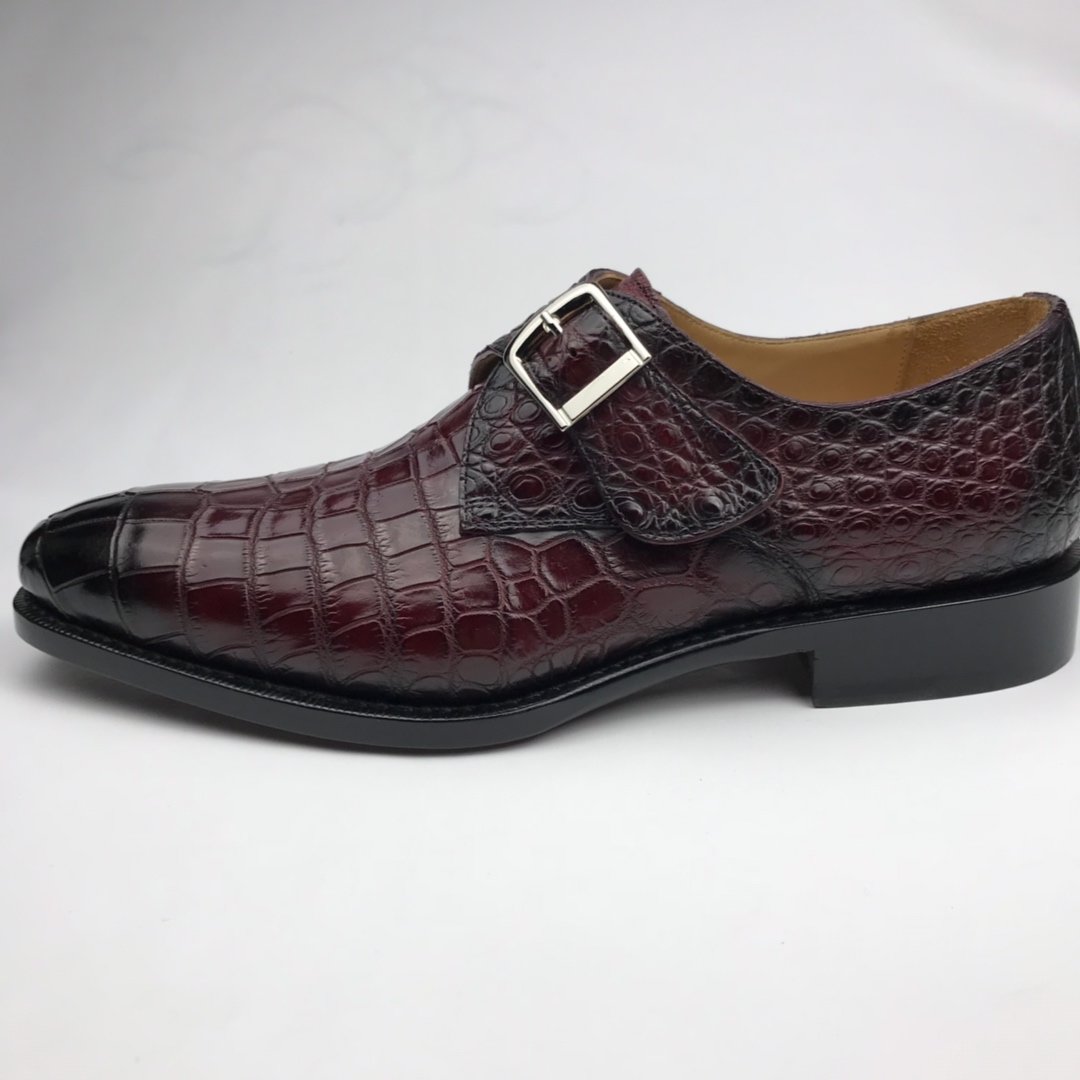 Crocodile Leather Moccasins Loafer BMBAS120175
