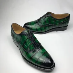 Crocodile Pattern Oxford Shoes Formal Style BMGAS120183 image 2