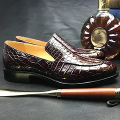 Scale-Patterned Dress Loafers BMBAS120201 image 8
