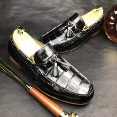Decorated Penny Loafers Low Heels Daily Shoe BMBAS12091 image 2