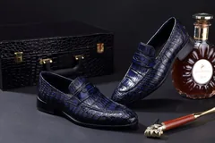 Crocodile Men’s Moccasin Casual Driving Shoes BMBAS120101 image 9