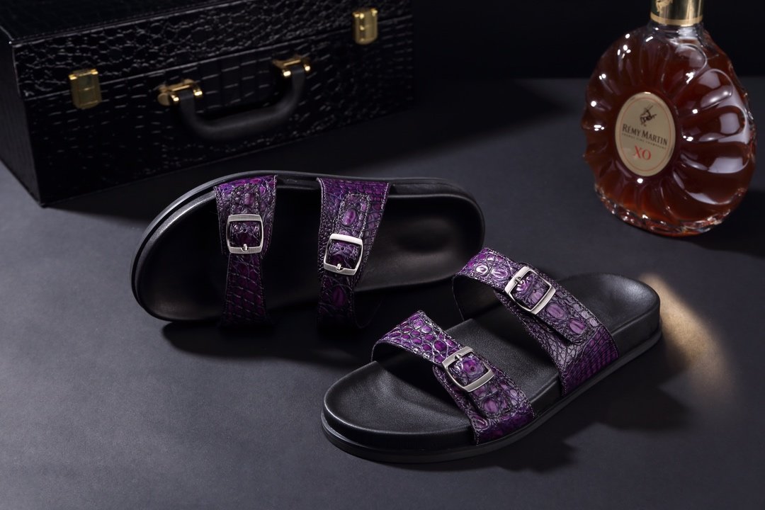 Men’s Fashion Wear Crocodile Slippers BMPAS120109