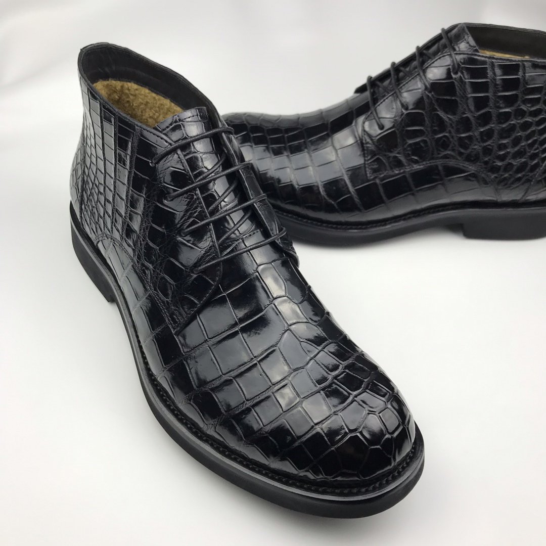 Mens Exotic Print Lace Up Shoes BMBAS120130 image 3