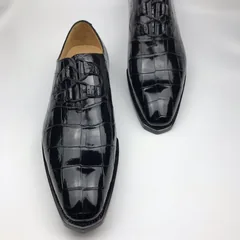Crocodile Men’s Genuine Leather Special Lace up Oxford BMBAS120141 image 2