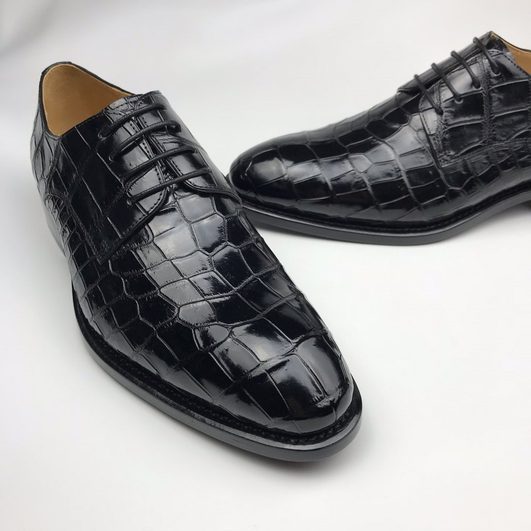 Men’s Crocodile Derby Lightweight Shoes BMBAS120158 image 9