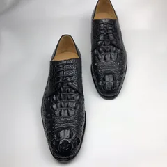 Men’s Crocodile Derby Dress Shoes BMBAS120159 image 2
