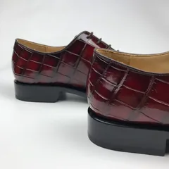 Oxford Crocodile Dress Shoes Comfortable Classic Design BMBAS120164 image 3