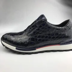 Crocodile Genuine Leather Derby Handmade Shoes BMBAS120167 image 3