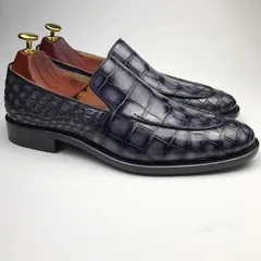Men’s Loafers Crocodile Formal Classic Dress Shoes BMGAS12065 image 4