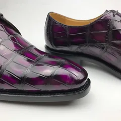 Exotic Men’s Crocodile Hand-Picked Derby Collection BMPAS120179 image 3