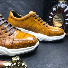 Crocodile Men’s Fashion Sneaker BMYAS12077 image 4