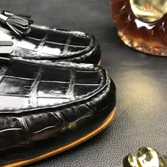 Decorated Penny Loafers Low Heels Daily Shoe BMBAS12091 image 3