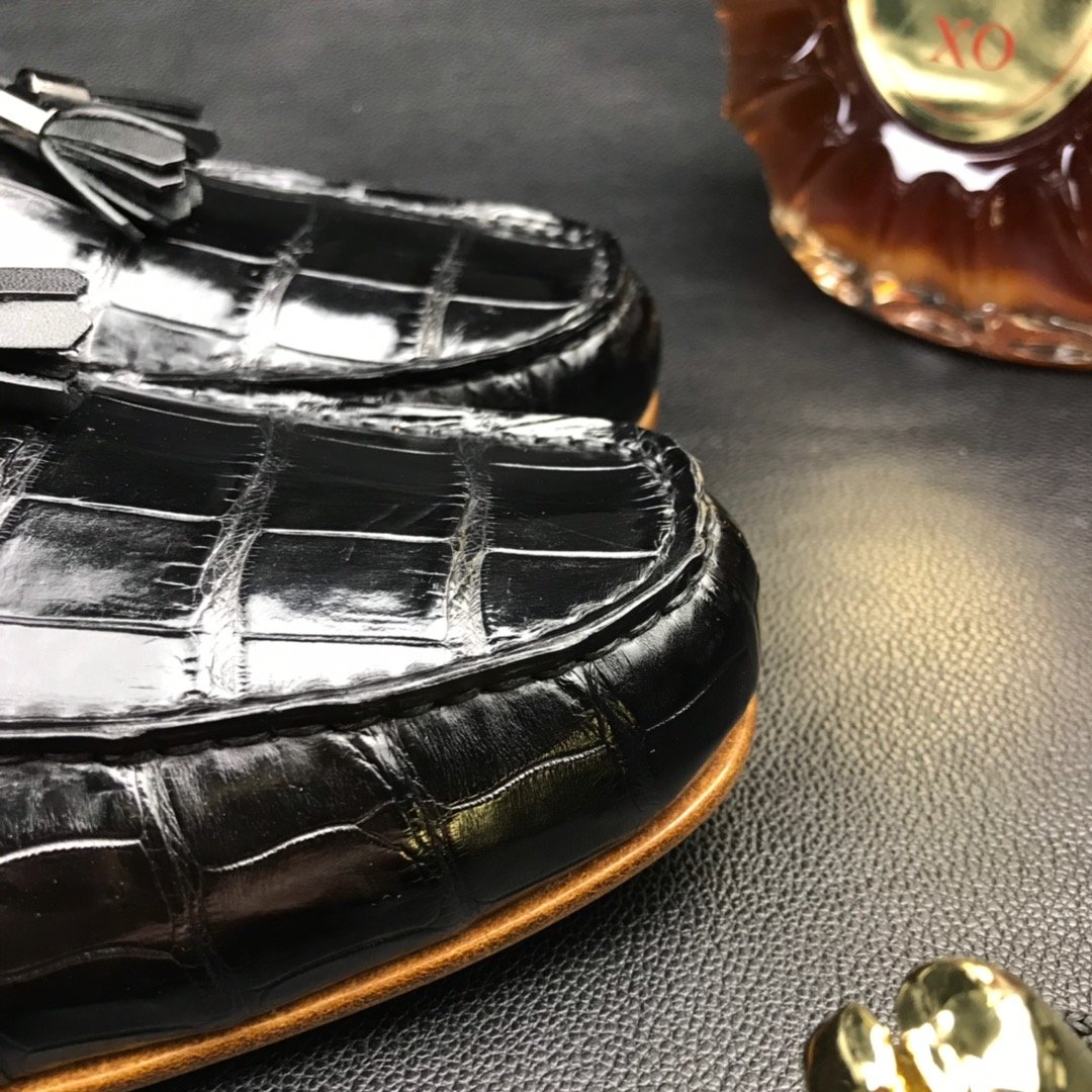 Decorated Penny Loafers Low Heels Daily Shoe BMBAS12091 image 3