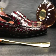Men Crocodile Dress Shoes Peas Shoes BMBAS120118 image 3