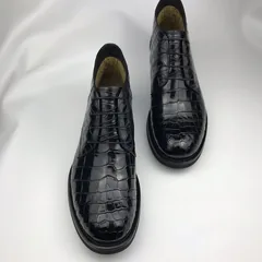 Scale-Patterned Lace-Up Shoes BMBAS120130 image 4