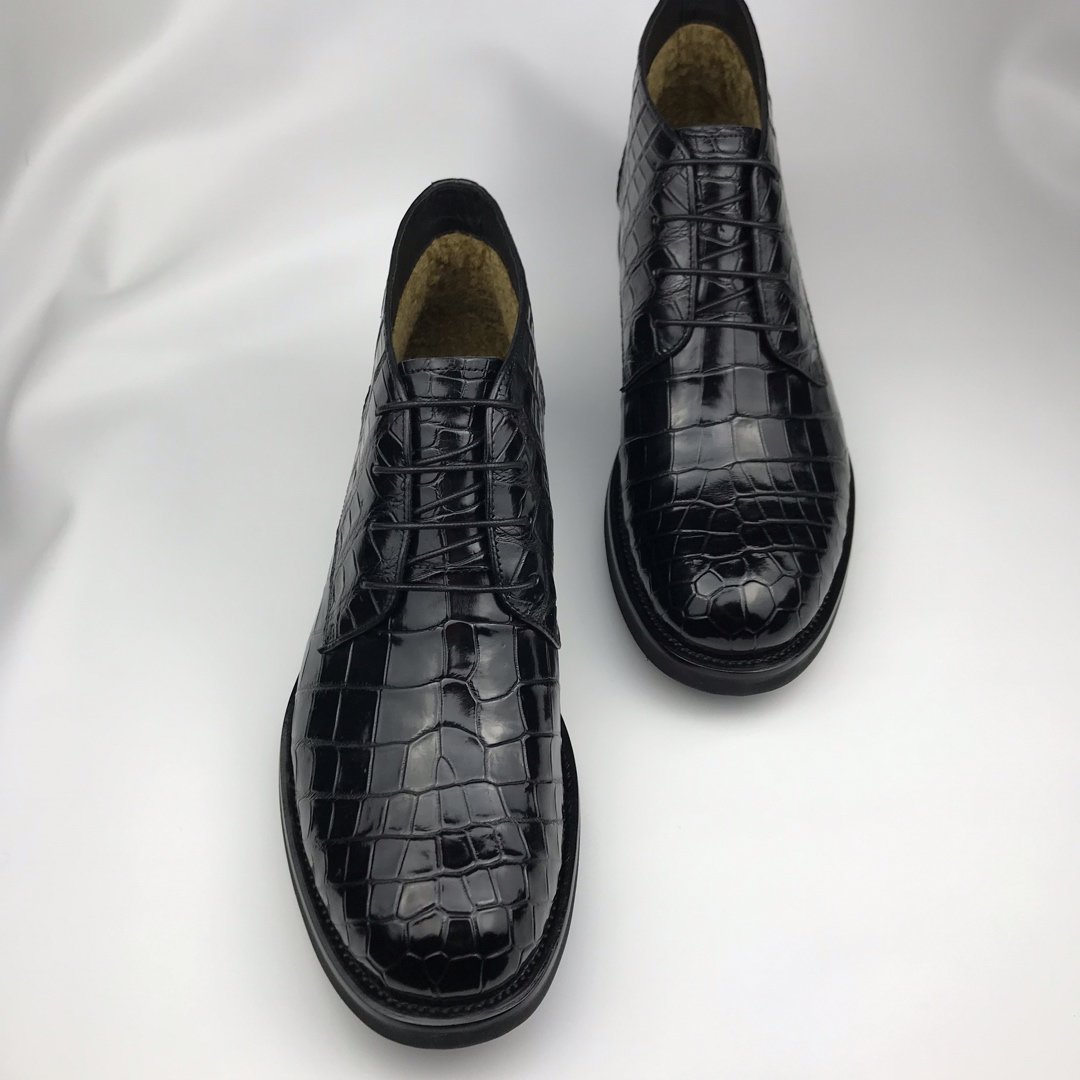 Mens Exotic Print Lace Up Shoes BMBAS120130 image 4