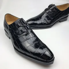 Crocodile Men’s Genuine Leather Special Lace up Oxford BMBAS120141 image 3