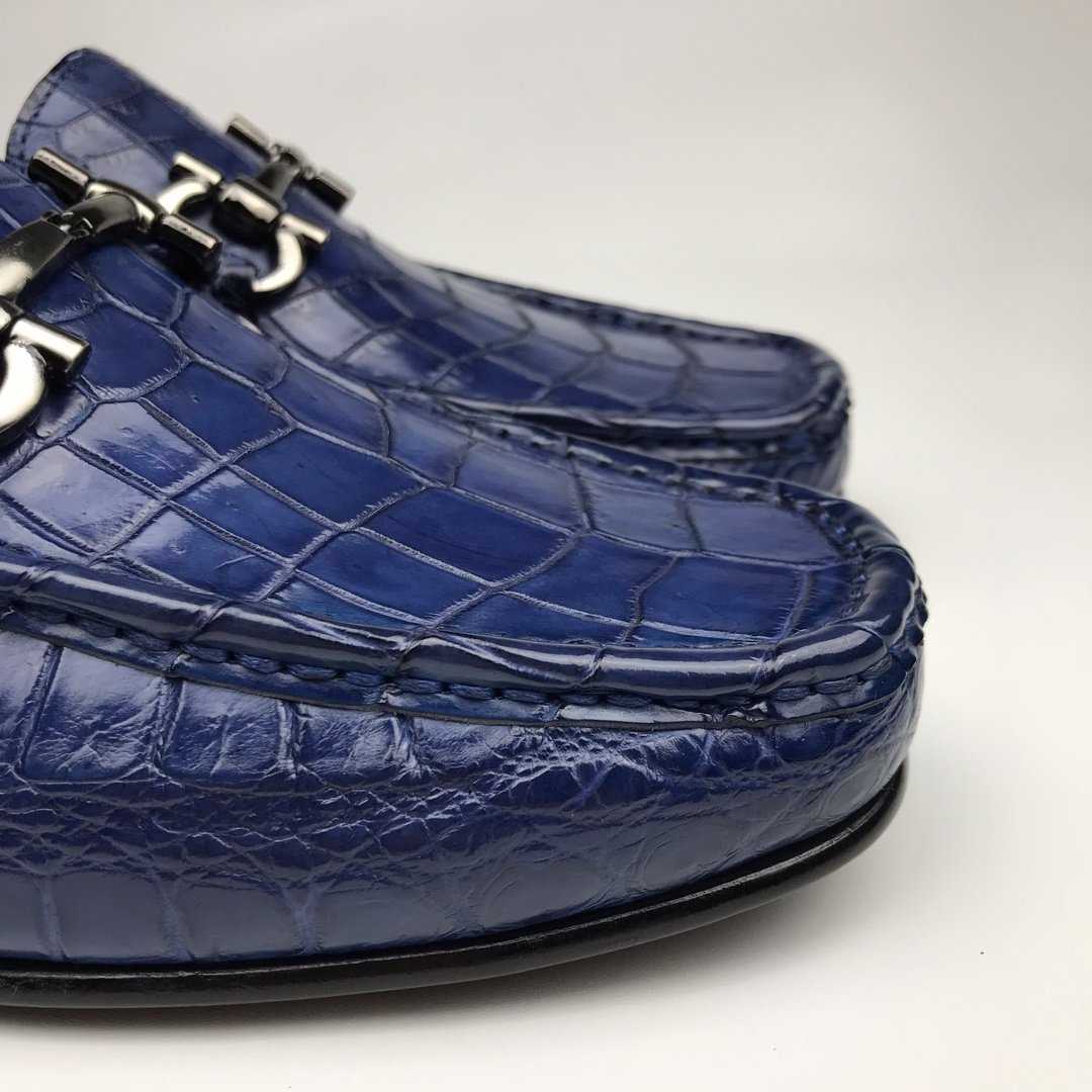 Mens Crocodile Print Sneakers Casual Shoes BMBAS120151 image 3