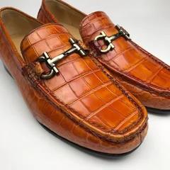 Mens Crocodile Loafers Slip on Boat Shoes BMBAS120152 image 4