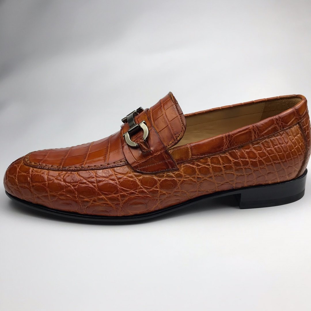 Casual Crocodile Slip On Basic Classic Style BMBAS120154