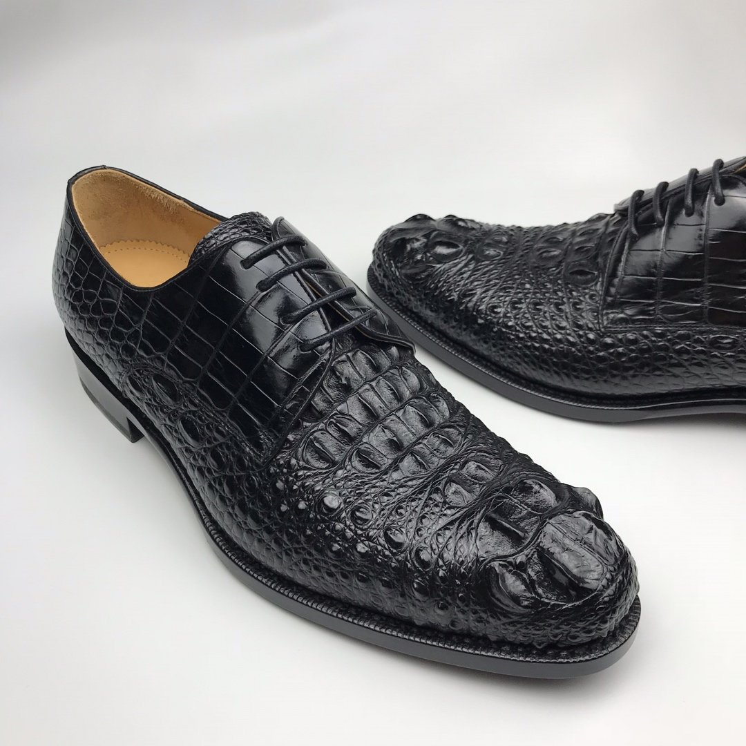 Men’s Dress Crocodile Print Fashion Shoe BMBAS120160 image 3