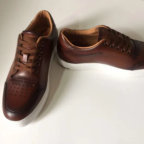 Genuine Leather Authentic Wholesale Sneakers Men MBT1026