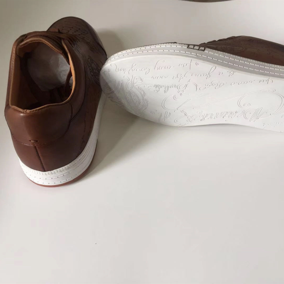 Genuine Leather Authentic Wholesale Sneakers Men MBT1026 image 3