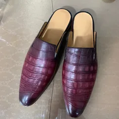 Mens Stylish Genuine Leather Slippers MBS04004 image 1