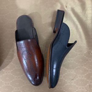 New Style Top Grade Goodyear Mens Leather Slipper MBS04001